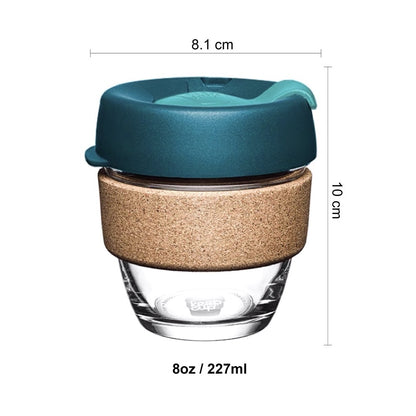 (Ready Stock)Original Keepcup Coffee Espresso Glass Reusable Cup Reusable 12oz|340ml