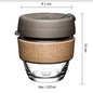 (Ready Stock)Original Keepcup Coffee Espresso Glass Reusable Cup Reusable 12oz|340ml