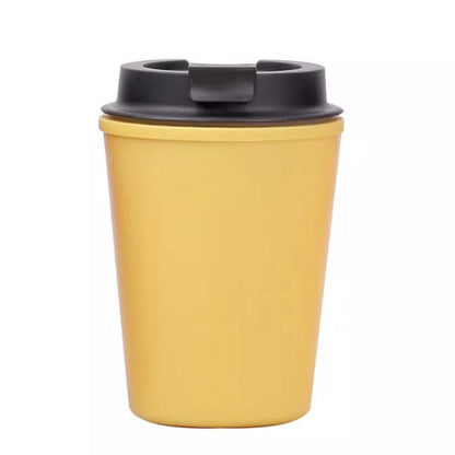 (READY STOCK)Espresso Coffee Thickened Portable Coffee Cup Leakproof Double Wall Heat Resistant Reusable 350ml