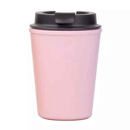 (READY STOCK)Espresso Coffee Thickened Portable Coffee Cup Leakproof Double Wall Heat Resistant Reusable 350ml