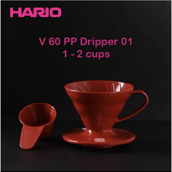 (Ready Stock)Filter Coffee Pour Over 100% Genuine HARIO Japan V60 Dripper V01 V02