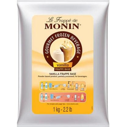 (Ready Stock)MONIN Frappe Base Powder Chocolate Matcha Green Tea Yoghurt 1kg