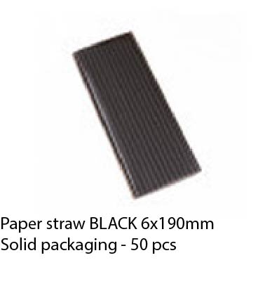 (Ready Stock)Drink Paper Straww Bubble Tea Disposable Beverage Straw 50pcs