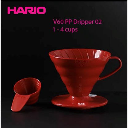 (Ready Stock)Filter Coffee Pour Over 100% Genuine HARIO Japan V60 Dripper V01 V02