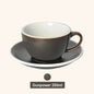 (Ready Stock)100% Genuine Coffee Espresso LOVERAMICS Egg 200 ml 250ml 300ml Latte Cup & Saucer Set