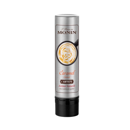 (Ready Stock)MONIN L'Artiste Cocoa Caramel Sauce (150ml) for Latte Art/ Coffee Art Magical Topping Pen Halal