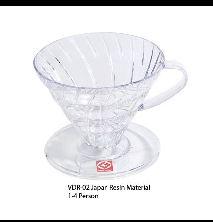 (Ready Stock)Filter Coffee Pour Over 100% Genuine HARIO Japan V60 Dripper V01 V02