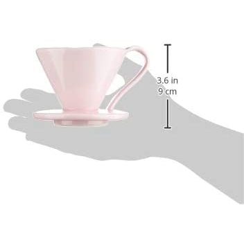 (Ready Stock)CAFEC Japan Arita Ware Flower Dripper Ceramic Pour Over