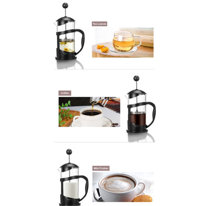 (Ready Stock)Coffee French Press Maker 350ml 600ml cum Milk Frother