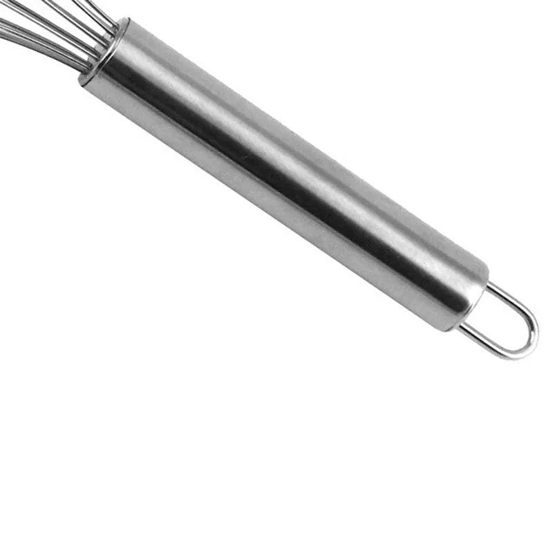 (READY STOCK)Stainless Steel Whisk Handheld Egg Beater Milk Frother Manual Stir Baking Tools