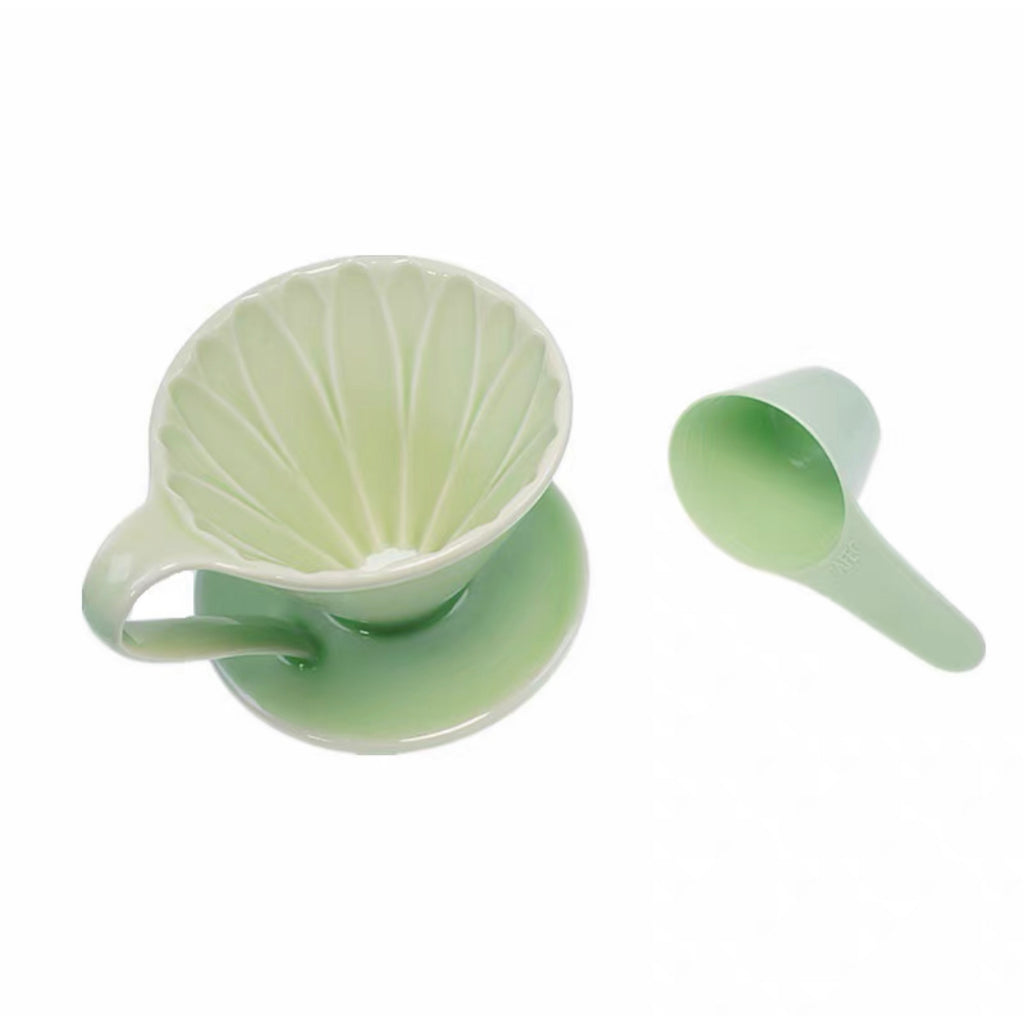 (Ready Stock)CAFEC Japan Arita Ware Flower Dripper Ceramic Pour Over