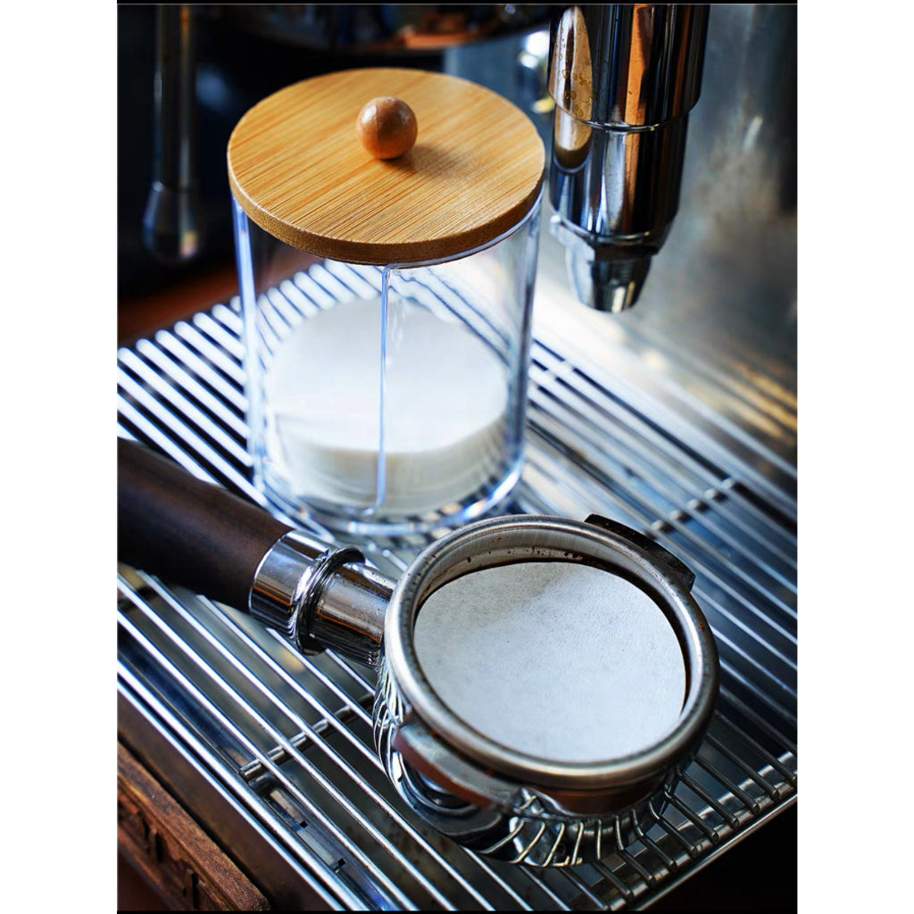 (Ready Stock)MHW-3BOMBER Disposable Coffee Filter Paper Espresso Maker Compatible 51mm 53mm 58mm 100pcs