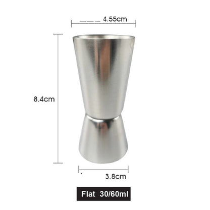 (Ready Stock)Cocktail Jigger Stainless Steel / PC Resin Measure Tools Bar Drink Mixer Dual Head Design Various Size