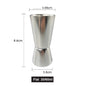 (Ready Stock)Cocktail Jigger Stainless Steel / PC Resin Measure Tools Bar Drink Mixer Dual Head Design Various Size