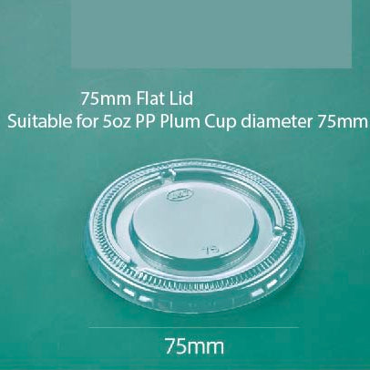 (Ready Stock)Dessert Pudding Salad Thick Quality PP Cup Disposable Take Away With Flat Dome Lid