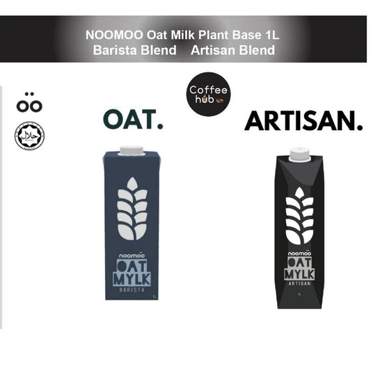 (Ready Stock)Noomoo OAT Milk UHT Lactose Free Vegan Plant Base Barista Series Premium Cafe Latte 1L