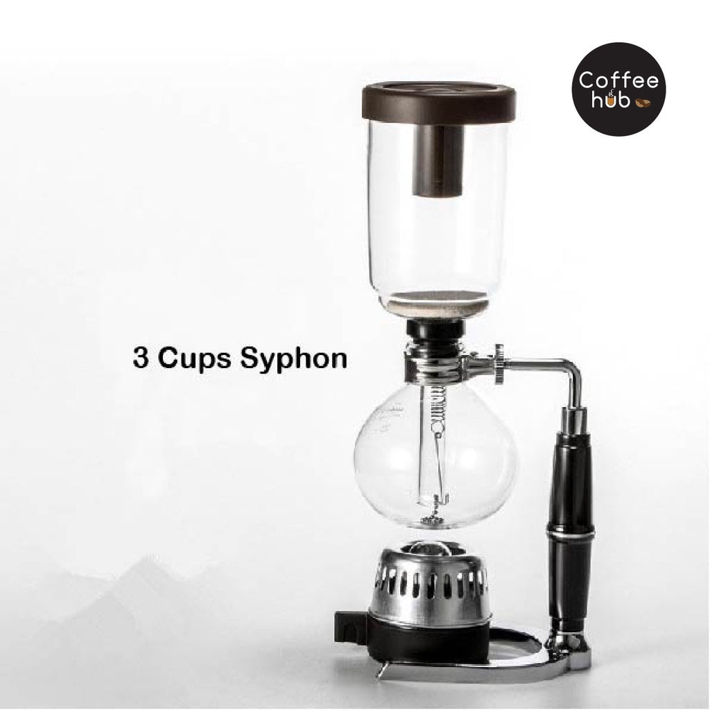 (Ready Stock)Coffee Syphon Siphon 3 Cups Coffee Maker Pot Brew