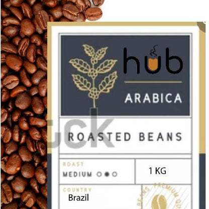 (Ready Stock)Fresh Roasted Arabica Coffee Bean Brazil Single Origin Signature Blend 500g 1000g