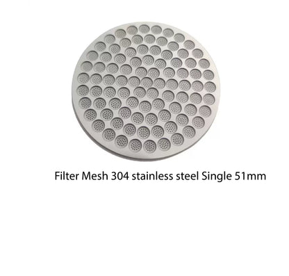 (READY STOCK)Coffee Espresso Machine Filter Screen Stainless Steel Reusable Filters Second Diversion Screen 51/53/58mm