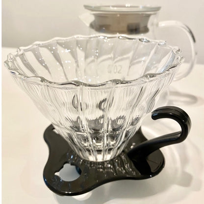 (Ready Stock ) Coffee Filter V60 Dripper V60 Glass Size 01 02