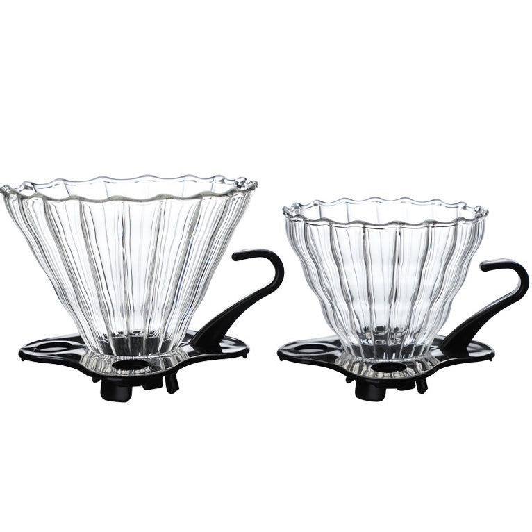 (Ready Stock ) Coffee Filter V60 Dripper V60 Glass Size 01 02