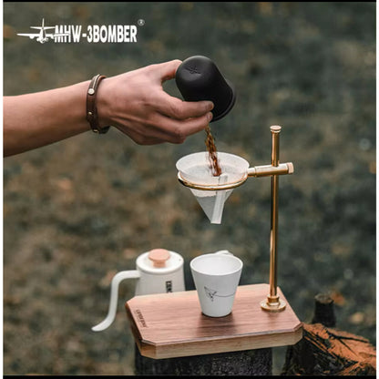 ( Ready Stock ) MHW-3BOMBER 58mm Stainless Steel Dosing Cup Coffee Powder Fit Espresso Portafilter