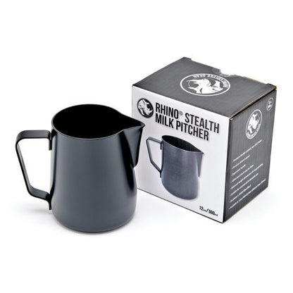 (Ready Stock)RHINO Stealth Milk Coloured Pitcher Stainless Steel 360ml 600ml