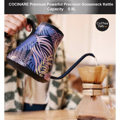 (Ready Stock)Cocinare FLOW Gooseneck Kettle Pour Over 0.9L Premium Precision