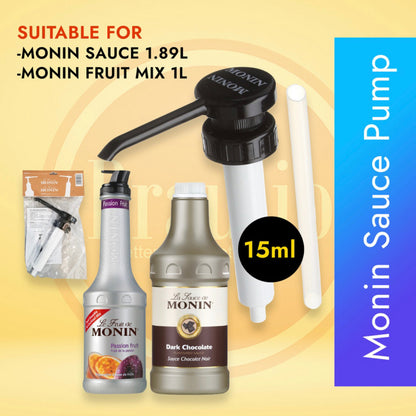 (Ready Stock)MONIN Gourmet Dark Chocolate Sauce / Caramel 1.89L