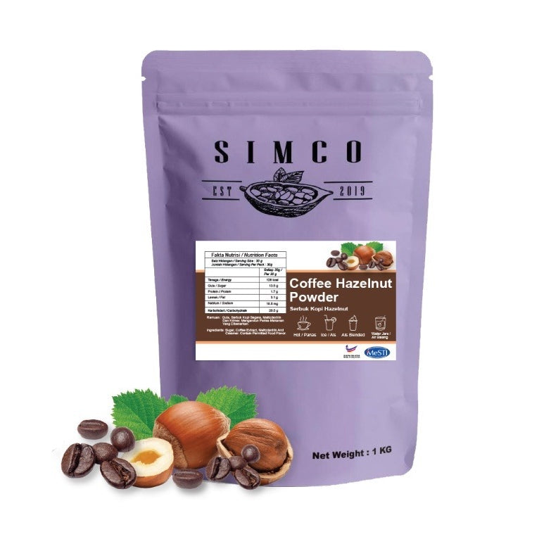 (Ready Stock)SIMCO SERBUK AIR BALANG ICE BLENDED POWEDER VANILLA BLUE CHOCOLOTE KELADI(1 KG)