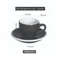 (Ready Stock)100% Genuine Coffee Espresso LOVERAMICS Egg Set of 1 80ml Latte Cup & Saucer Set