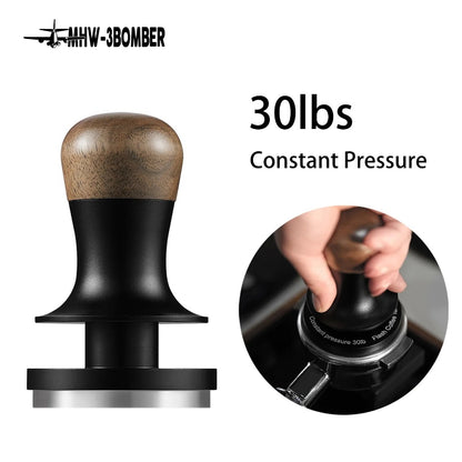 (Ready Stock)MHW-3BOMBER 30lb Constant Pressure Coffee Tamper 51mm 53mm 58mm Calibrated Spring Loaded Tools