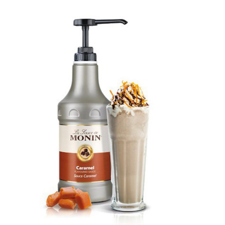 (Ready Stock)MONIN Gourmet Dark Chocolate Sauce / Caramel 1.89L