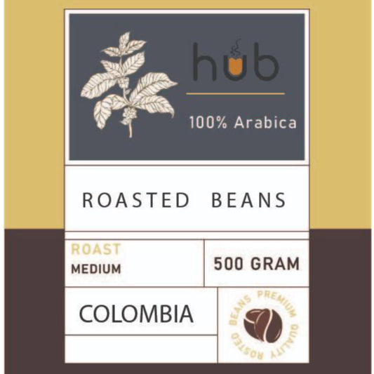 (Ready Stock)Fresh Roasted 100% Arabica Coffee Bean Columbia Supremo Signature 500g 1000g