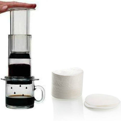 (READY STOCK)Compatible AeroPress Coffee Press Replacement Micro Coffee Filters Paper (350 pieces)