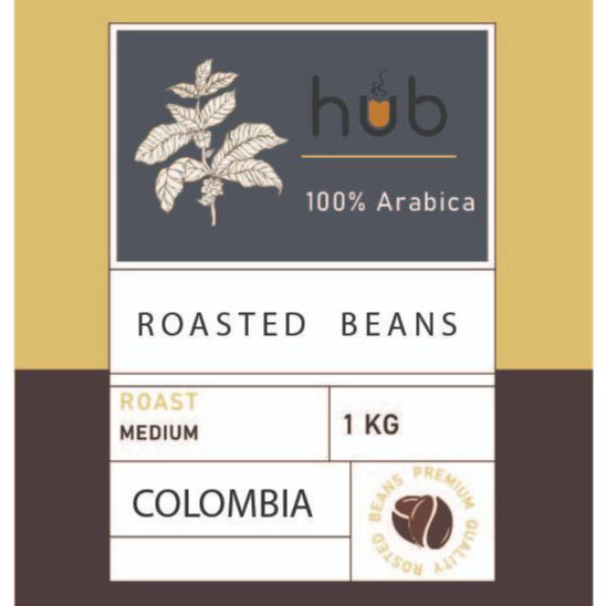 (Ready Stock)Fresh Roasted 100% Arabica Coffee Bean Columbia Supremo Signature 500g 1000g