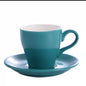 (READY STOCK)Coffee Espresso Cup Set Porcelain Cup and Saucers Drinkware 80ml 170ml