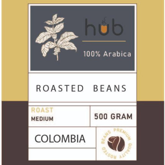 (Ready Stock)Fresh Roasted 100% Arabica Coffee Bean Columbia Supremo Signature 500g 1000g