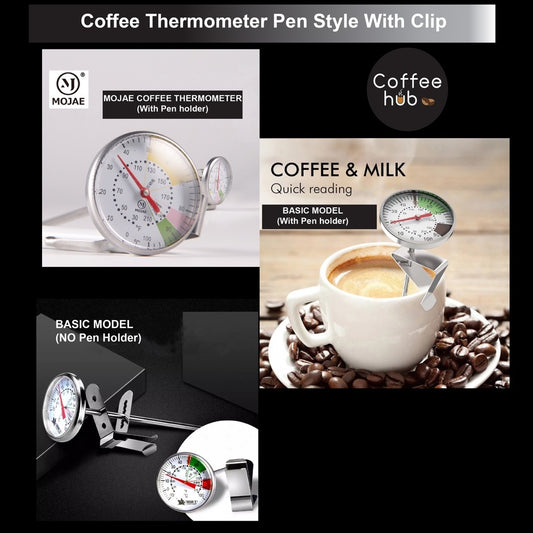 (Ready Stock)Coffee Espresso Thermometer Pour Over Coffee Milk Frothing Latte