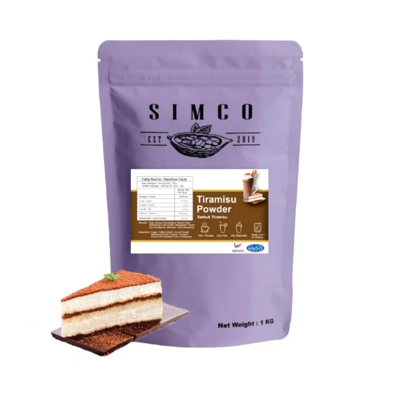 (Ready Stock)SIMCO SERBUK AIR BALANG ICE BLENDED POWEDER VANILLA BLUE CHOCOLOTE KELADI(1 KG)