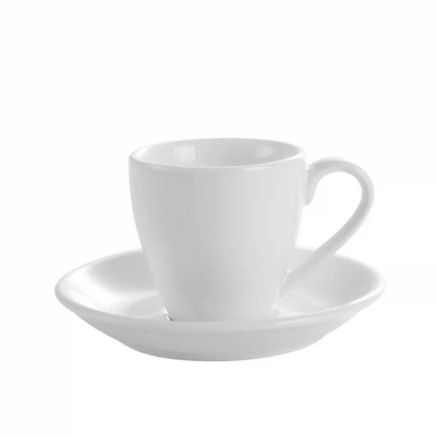 (READY STOCK)Coffee Espresso Cup Set Porcelain Cup and Saucers Drinkware 80ml 170ml