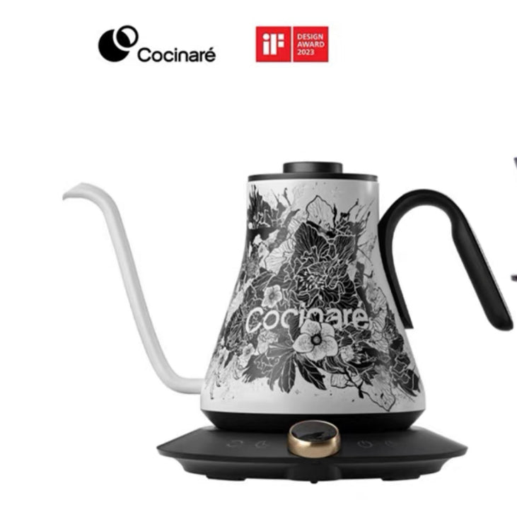 (Ready Stock)Cocinare FLOW Gooseneck Kettle Pour Over 0.9L Premium Precision