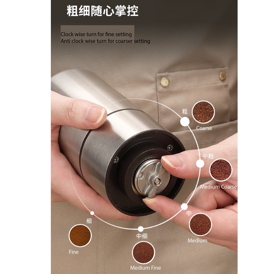 (Ready Stock)Coffee Portable Electric Coffee Grinder Automatic Type C USB Rechargeable CNC Burr Grind