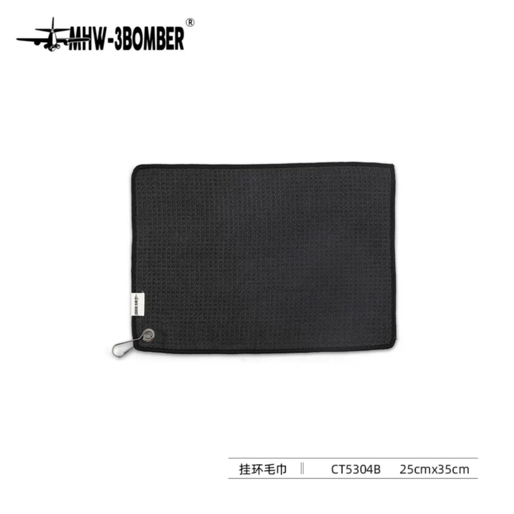 (Ready Stock)MHW-3BOMBER Portable Coffee Bar Cleaning Towel With Hanging Ring Absorbent Towel Kitchen