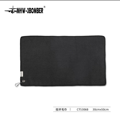 (Ready Stock)MHW-3BOMBER Portable Coffee Bar Cleaning Towel With Hanging Ring Absorbent Towel Kitchen