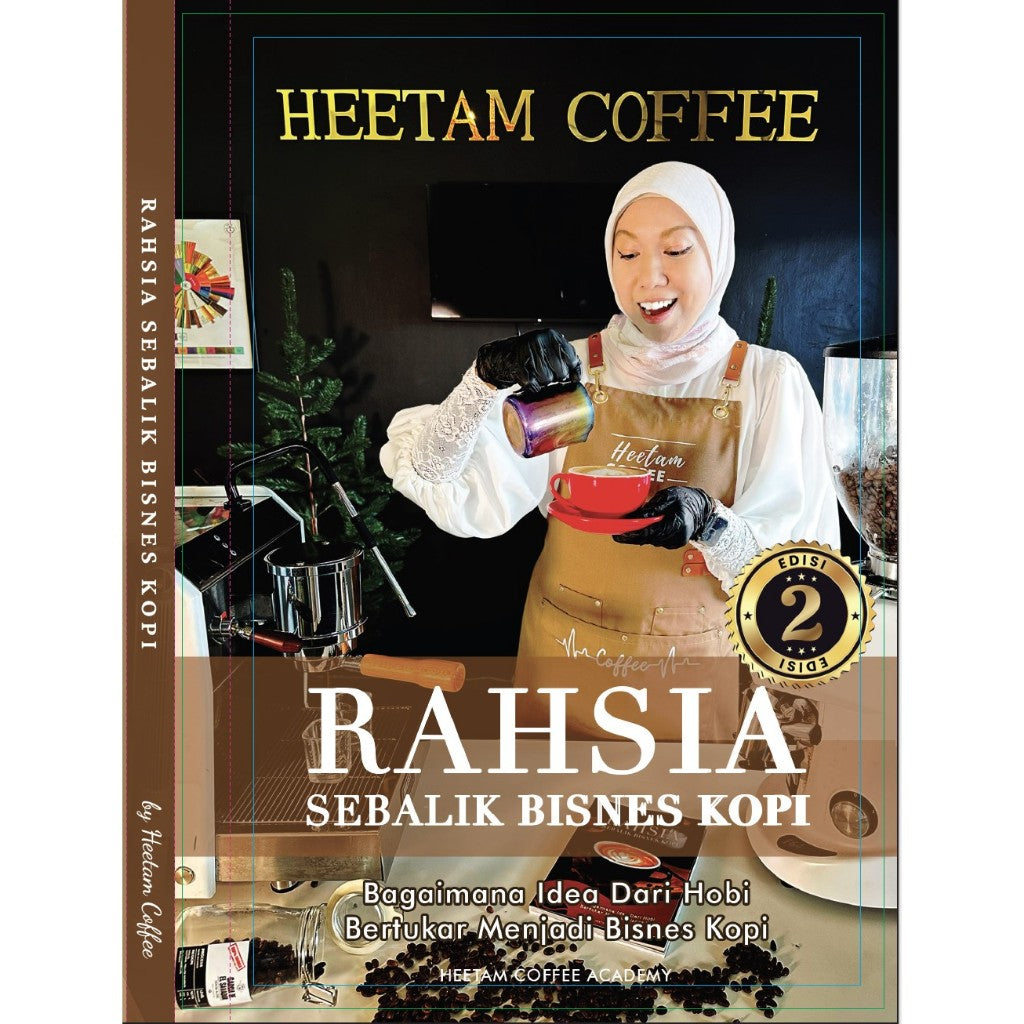 (Ready Stock)Buku Fizikal Rahsia Sebalik Bisnes Kopi Coffee Business Secret Sharing Book Second Edition