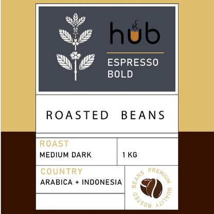 (Ready Stock)Fresh Roasted Blended Coffee Bean Brazil Indonesia Espresso Bold Blend 500g 1000g