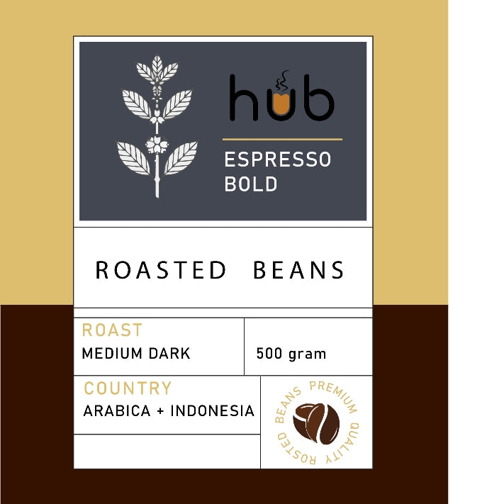 (Ready Stock)Fresh Roasted Blended Coffee Bean Brazil Indonesia Espresso Bold Blend 500g 1000g