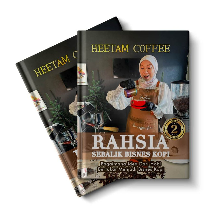 (Ready Stock)Buku Fizikal Rahsia Sebalik Bisnes Kopi Coffee Business Secret Sharing Book Second Edition