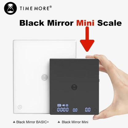 (Ready Stock)TIMEMORE Black Mirror MINI Coffee Electronic Scale Smart Weighing Espresso Pour Over